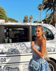 Zofia – Sukienka Mini z Falbaną