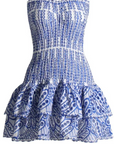 Zofia – Sukienka Mini z Falbaną