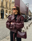 Elena - Skórzana kurtka