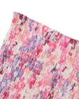 Cecilia | Strapless Floral Dress